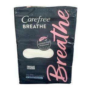 Carefree Breathe Regular Daily Liners 96 Count Sealed